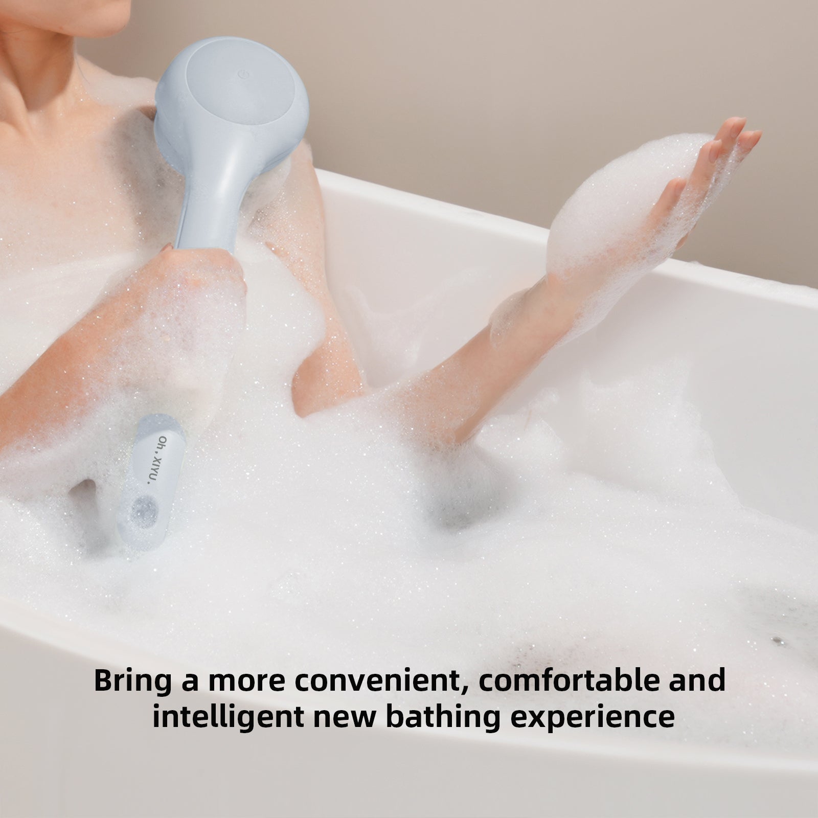 Oh, XIYU. XY1 Electric Body Brush Sky Blue